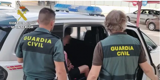 Detenci&oacute;n de la Guardia Civil
