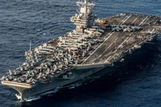 El portaaviones USS Ronald Reagan