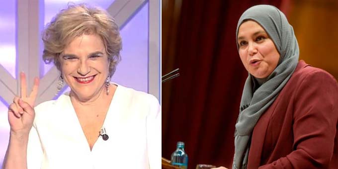 Pilar Rahola y Najat Driouech