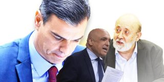 Rafael Simancas, Pedro S&aacute;nchez y Jos&eacute; F&eacute;lix Tezanos
