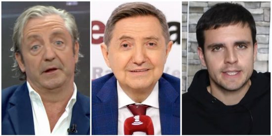 Josep Pedrerol, Federico Losantos, I&ntilde;aki Angulo