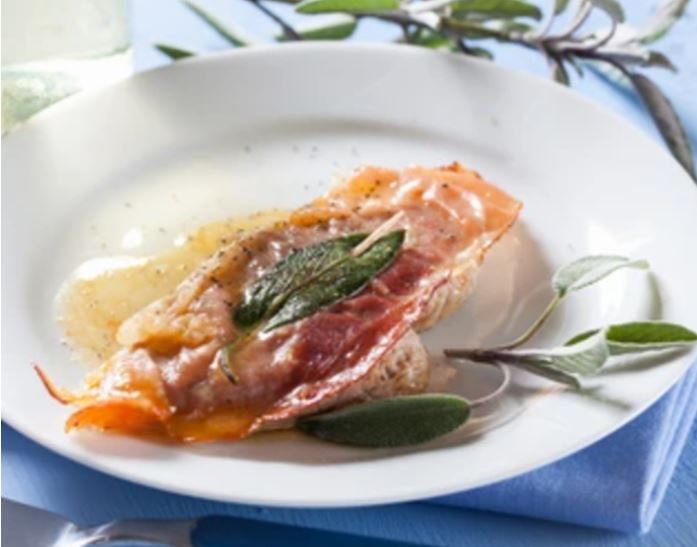 Saltimbocca de ternera, receta italiana