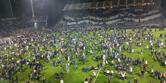 Tragedia en el f&uacute;tbol argentino