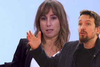Ana Pardo de Vera y Pablo Iglesias