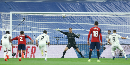 Penalti fallado de Benzema