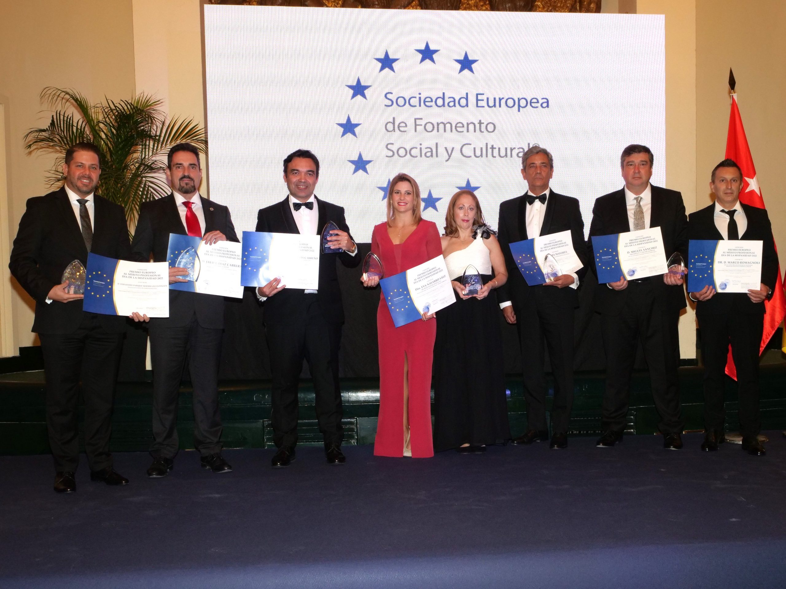 I Edici&oacute;n del Premio Europeo al M&eacute;rito Profesional D&iacute;a de la Hispanidad 2022