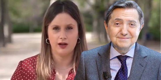 Federico Jiménez Losantos y Alejandra Jacinto