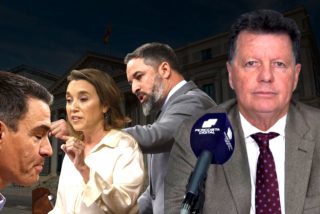 Pedro S&aacute;nchez, Santiago Abascal, Cuca Gamarra y Alfonso Rojo