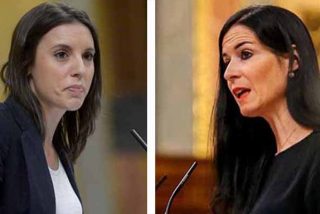 Irene Montero y Carla Toscano.