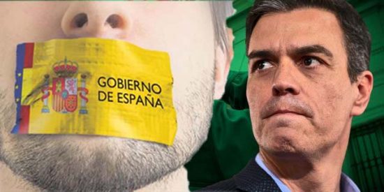 Pedro S&aacute;nchez y la censura a la que quiere someter a los medios que no le bailan el agua.