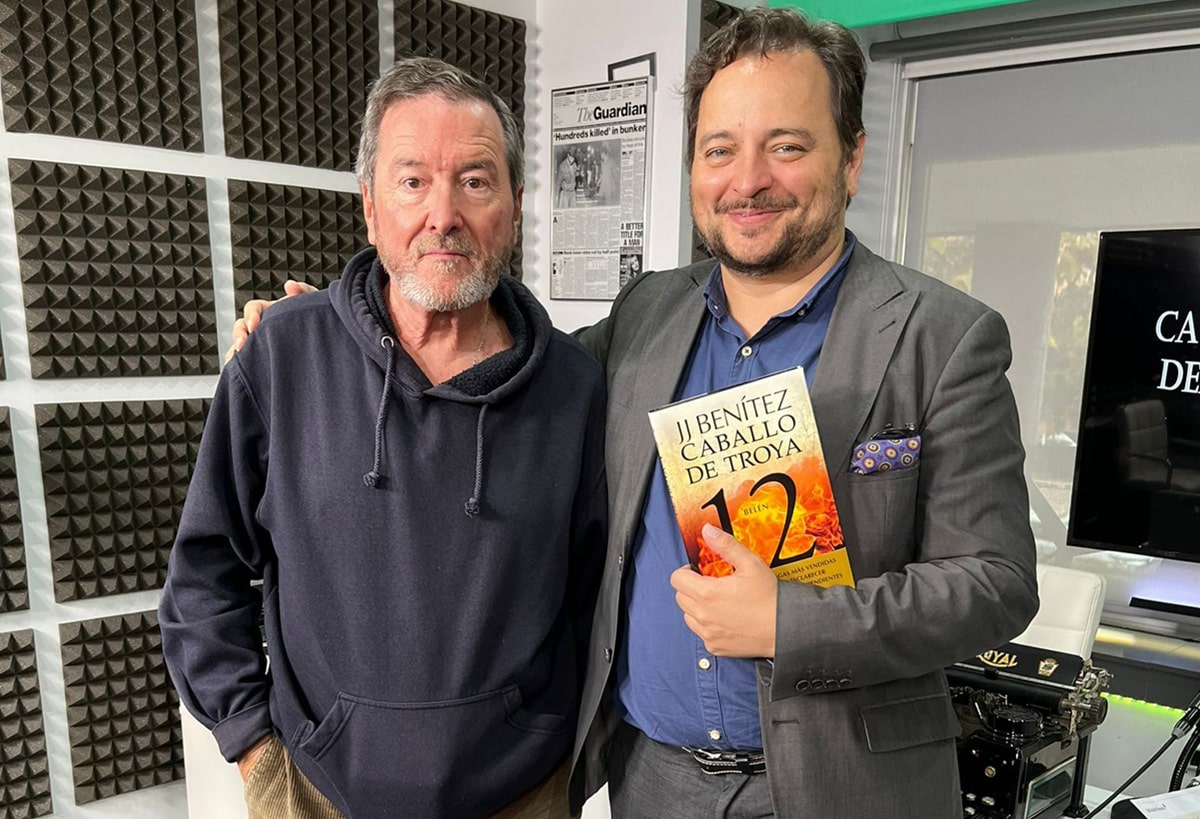 J.J. Benítez y David Felipe Arranz