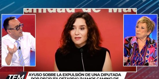 Celia Villalobos y Risto Mejide