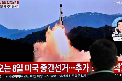 La tensi&oacute;n aumenta: Corea del Norte lanza 10 misiles en aguas del Sur y Se&uacute;l responde con 3 cohetes