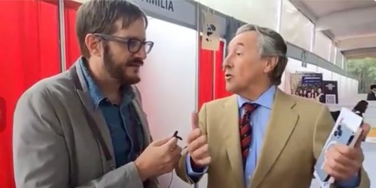 Hernán Gómez Bruera y Hermann Tertsch. 