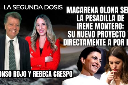 Macarena Olona, Irene Montero y Alfonso Rojo