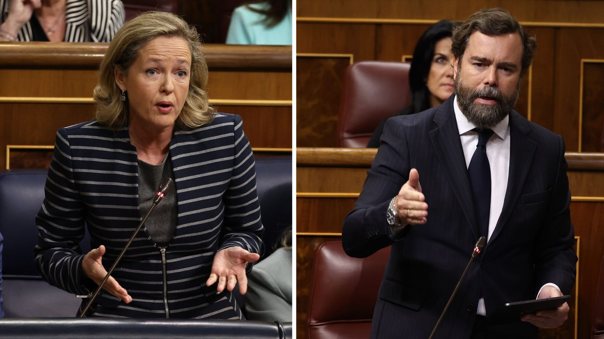 Iv&aacute;n Espinosa de los Monteros, Nadia Calvi&ntilde;o