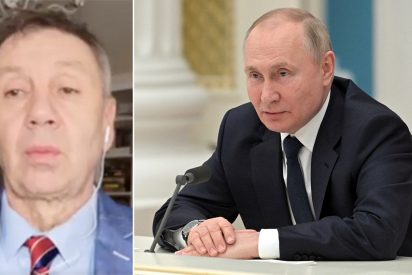 Sergei Markov y Vladimir Putin