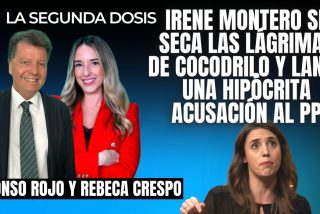 Alfonso Rojo e Irene Montero