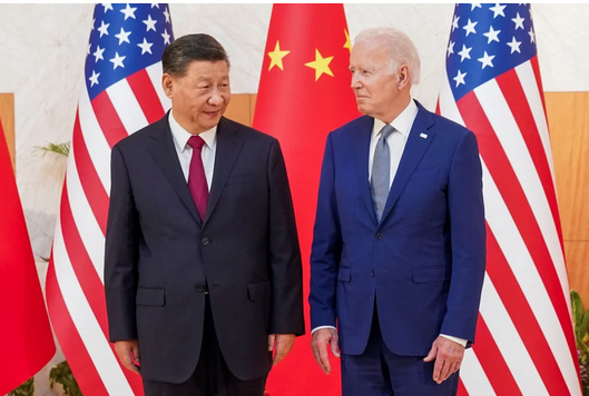 Xi Jinping y Joe Biden