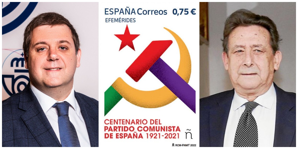 Juan Manuel Serrano, el sello de la discordia y Alfonso Uss&iacute;a.