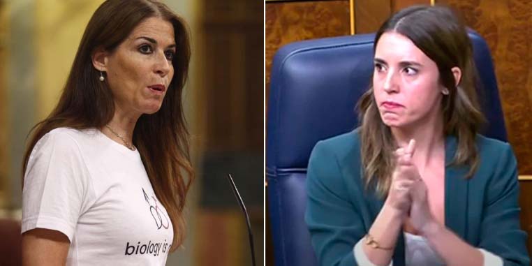 Carla Toscano e Irene Montero