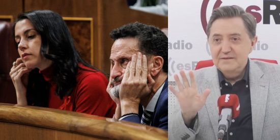 Inés Arrimadas, Edmundo Bal, Federico Jiménez Losantos.
