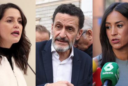 Inés Arrimadas, Edmundo Bal y Begoña Villacís.