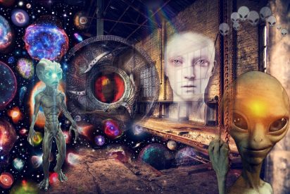 Extraterrestre, fantas&iacute;a, alien