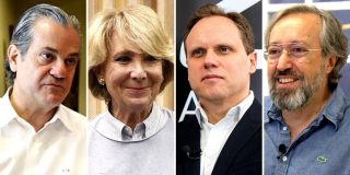 Marcos de Quinto, Esperanza Aguirre, Daniel Lacalle y Juan Carlos Girauta. 