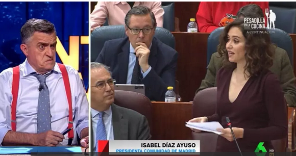 Wyoming e Isabel D&iacute;az Ayuso