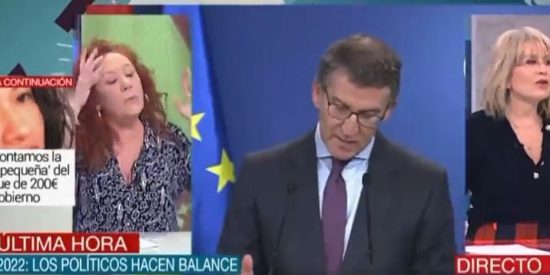 Cristina Fallarás suelta su burrada habitual en Telemadrid: "los hombres acostumbran a matar mujeres"