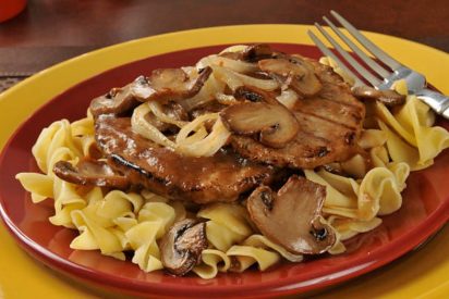 Receta de filete Salisbury