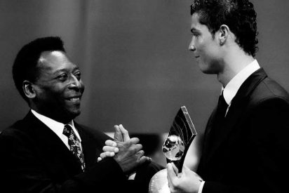 Cristiano Ronaldo se despide de "Pel&eacute;"