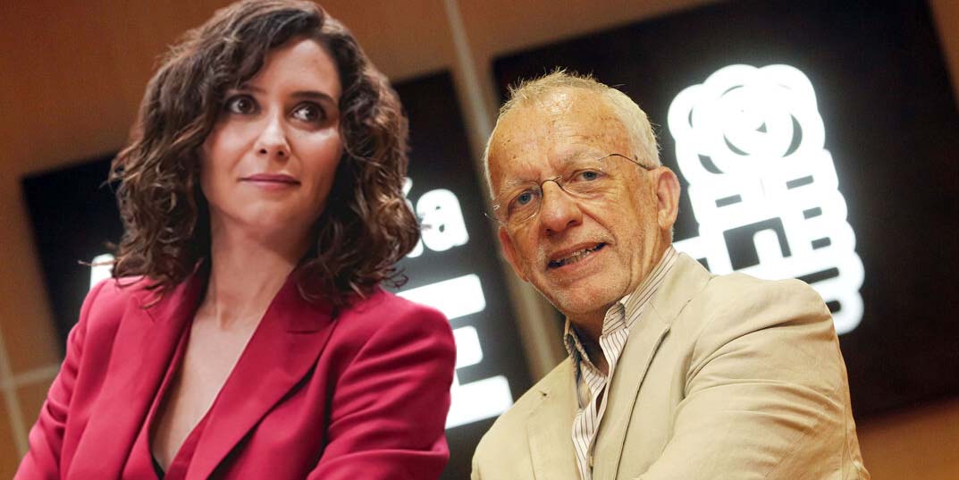 Manuel Pezzi e Isabel D&iacute;az Ayuso