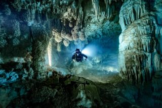 Las cuevas submarinas de Yucat&aacute;n revelan secretos del cambio clim&aacute;tico