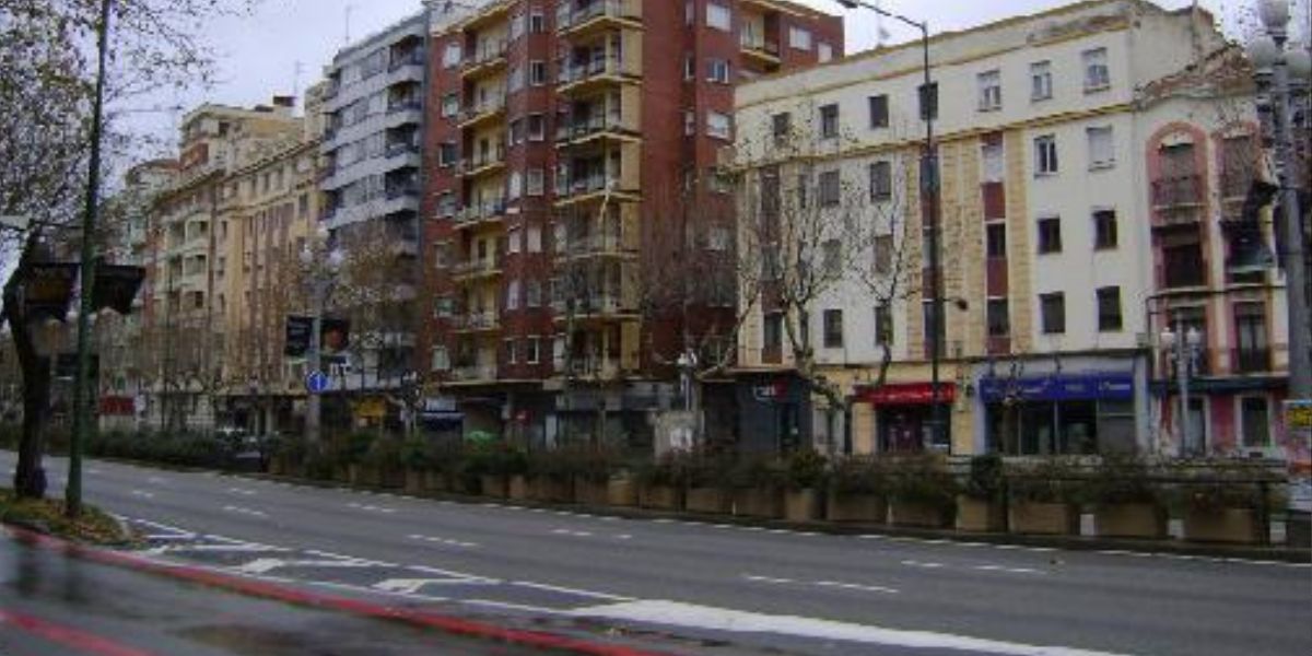 Paseo Zorrilla de Valladolid. 