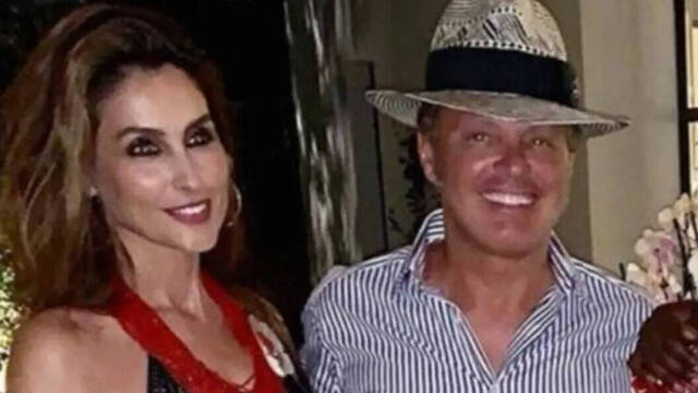 Paloma Cuevas y Luis Miguel en 2019. 