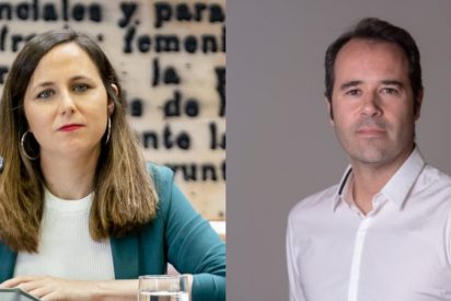 Ione Belarra y Javier Chicote.