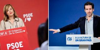 Borja S&eacute;mper y Pilar Alegr&iacute;a
