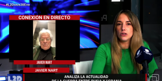 Javier Nart y Rebeca Crespo