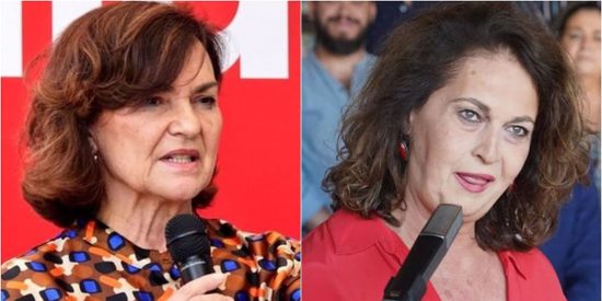 Carmen Calvo y Carla Antonelli. 