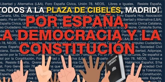 La sociedad espa&ntilde;ola se moviliza para decir basta al socialista S&aacute;nchez y a sus compinches independentistas
