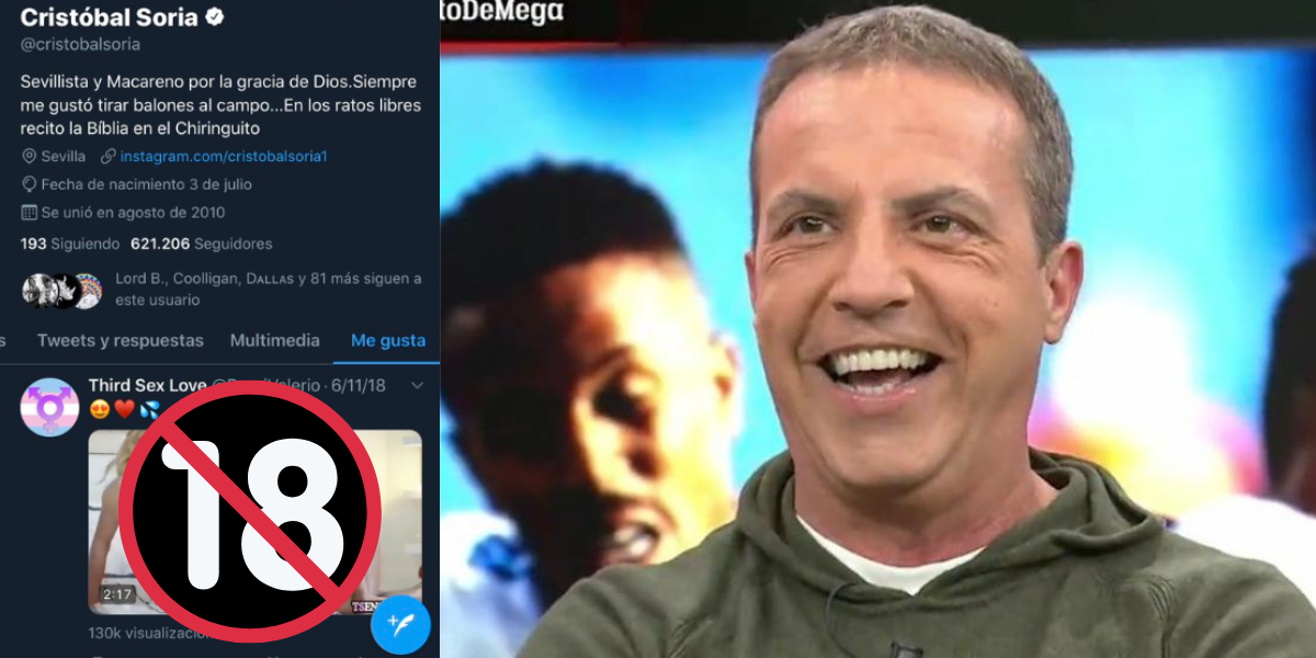 'El ChiringuIto': Crist&oacute;bal Soria se mete en un l&iacute;o descomunal de porno transexual