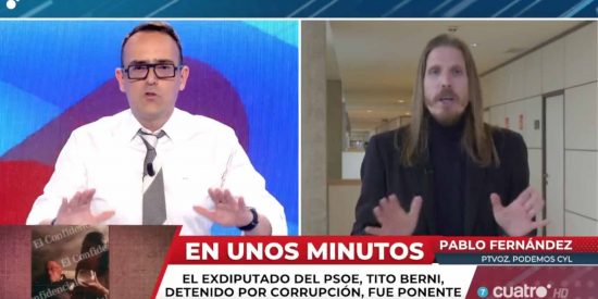 Pablo Fernández y Risto Mejide