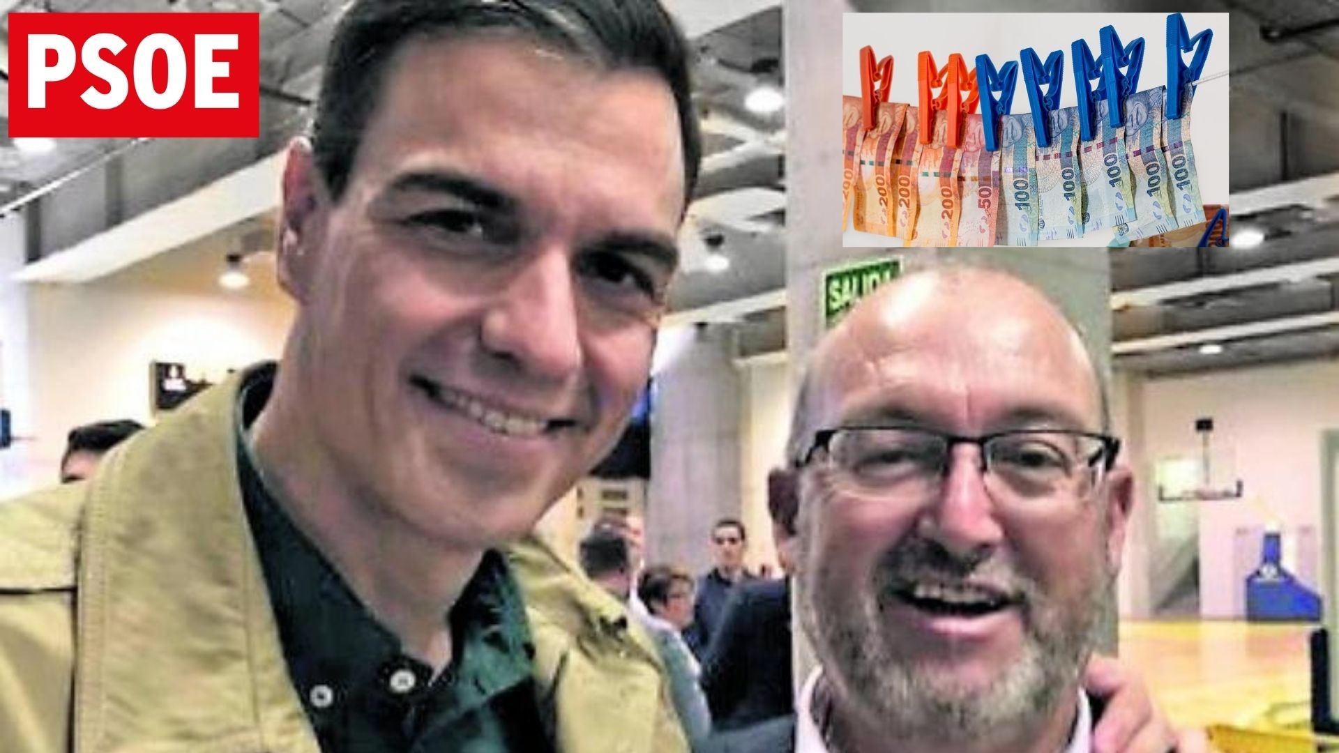 Pedro Sánchez con Juan Bernardo Fuentes y la corrupción del PSOE (1)