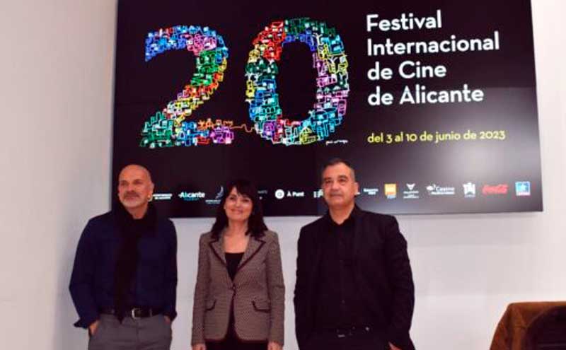 El Festival de Cine de Alicante presenta el cartel con el que celebra su 20 aniversario