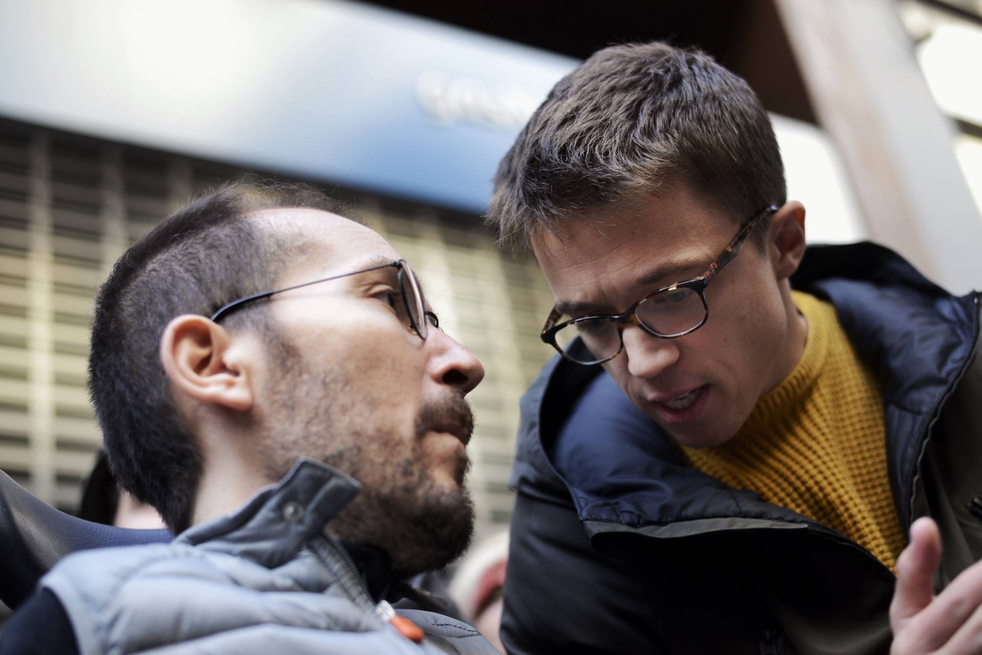 Pablo Echenique e I&ntilde;igo Errej&oacute;n, en una imagen de archivo.