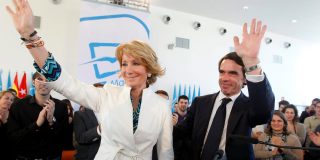 Esperanza Aguirre y Jos&eacute; Mar&iacute;a Aznar