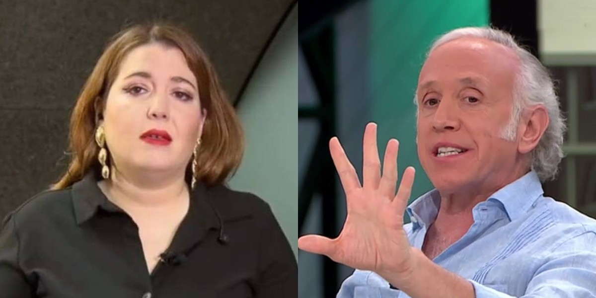 Ángela Rodríguez Pam y Eduardo Inda.