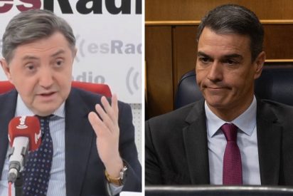 Losantos desmonta el falso patriotismo de Pedro Sánchez por la salida de Ferrovial con una simple pregunta
